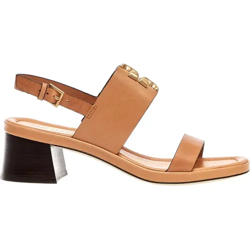 Eleanor Logo Sandal , Damen, Größe: 35 EU - TORY BURCH - Modalova