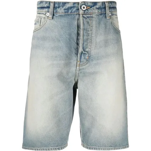 Casual Cotton Shorts , male, Sizes: W30, W31 - Kenzo - Modalova