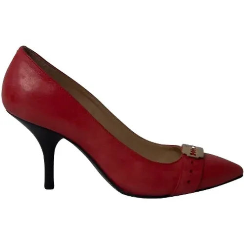 Pre-owned Leather heels , female, Sizes: 3 UK - Alexander McQueen Pre-owned - Modalova