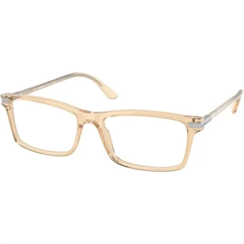 Stilvolle Herrenbrillen , Herren, Größe: 56 MM - Prada - Modalova