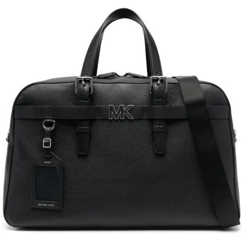 Casual Schwarze Leder Reisetasche - Michael Kors - Modalova