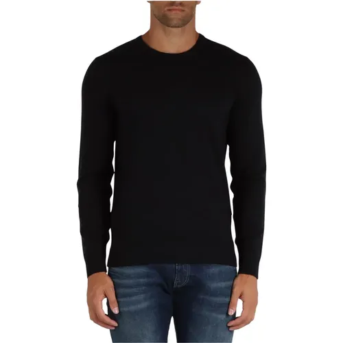 Premium Wool Blend Crewneck Sweater , male, Sizes: 2XL, M, S, L, XL - Replay - Modalova