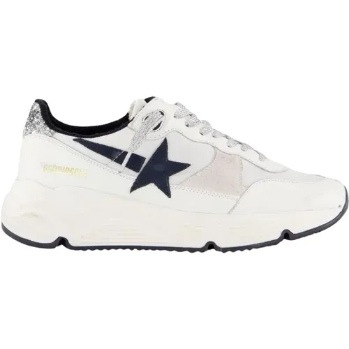 Running Sole Sneaker Black/White , female, Sizes: 5 UK, 6 UK, 4 UK, 7 UK - Golden Goose - Modalova