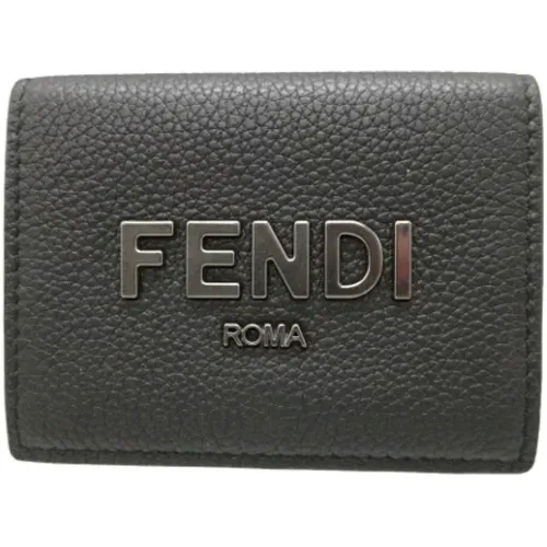 Pre-owned Leather wallets , unisex, Sizes: ONE SIZE - Fendi Vintage - Modalova