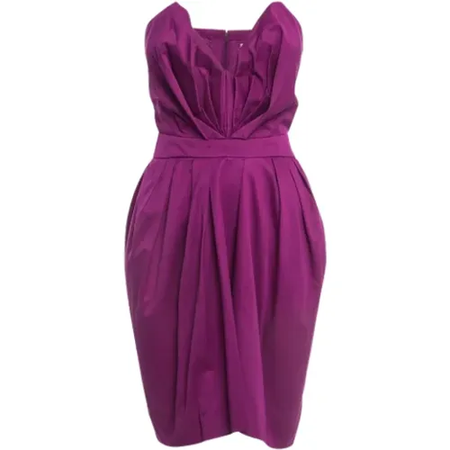 Pre-owned Baumwolle dresses , Damen, Größe: S - Yves Saint Laurent Vintage - Modalova