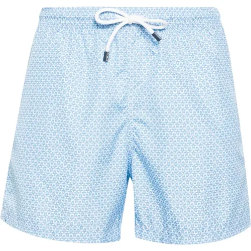 Turtle Boxer Shorts , male, Sizes: 2XL, S, XL - Fedeli - Modalova