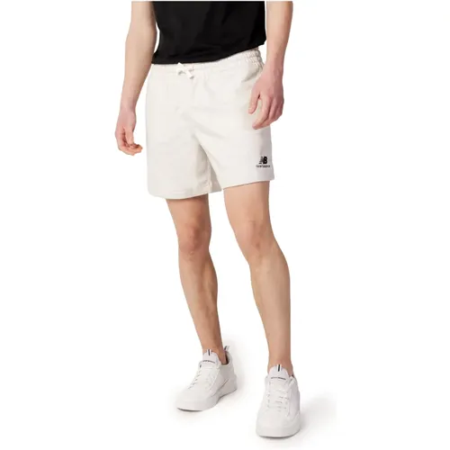 French Terry Shorts , male, Sizes: 2XS - New Balance - Modalova