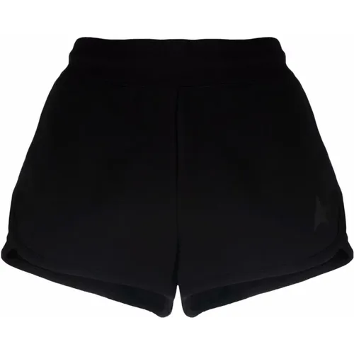 Stylish Cotton Shorts for Women , female, Sizes: M, S - Golden Goose - Modalova