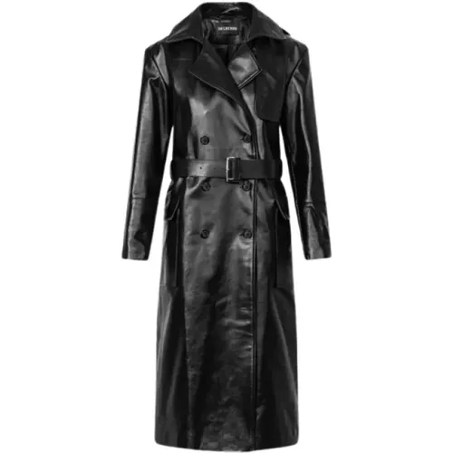 Classic Leather Trenchcoat , female, Sizes: S - Han Kjøbenhavn - Modalova