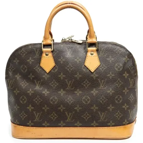 Pre-owned Canvas handbags , female, Sizes: ONE SIZE - Louis Vuitton Vintage - Modalova