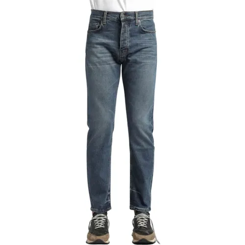 Men's Straight Jeans , male, Sizes: W31, W30 - Haikure - Modalova