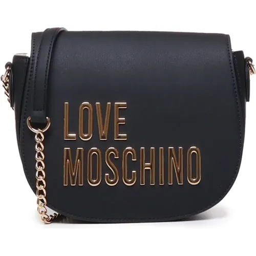 Cotton Elastan Bags , female, Sizes: ONE SIZE - Love Moschino - Modalova