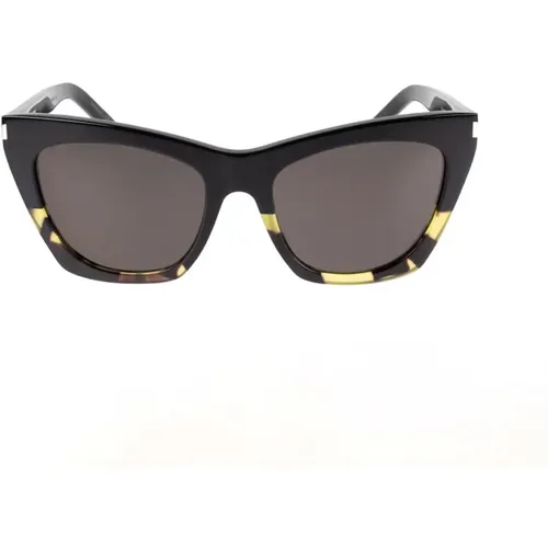 New Wave SL 214 Kate Sunglasses , female, Sizes: 55 MM - Saint Laurent - Modalova