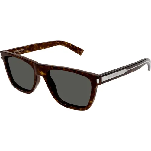 Sunglasses SL 625,Stilvolle Schwarze Leder Umhängetasche - Saint Laurent - Modalova