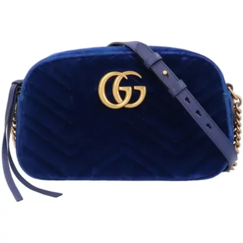 Pre-owned Suede gucci-bags , female, Sizes: ONE SIZE - Gucci Vintage - Modalova