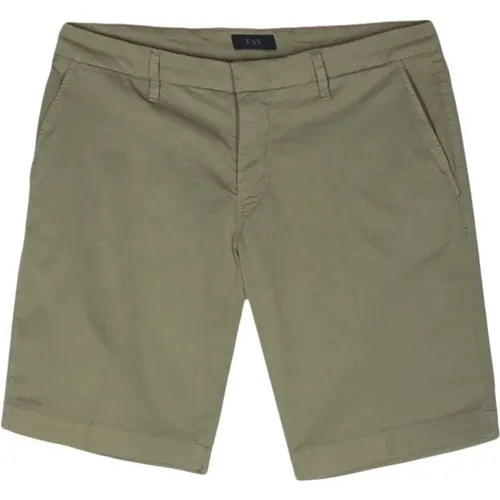 Shorts , male, Sizes: W36 - Fay - Modalova