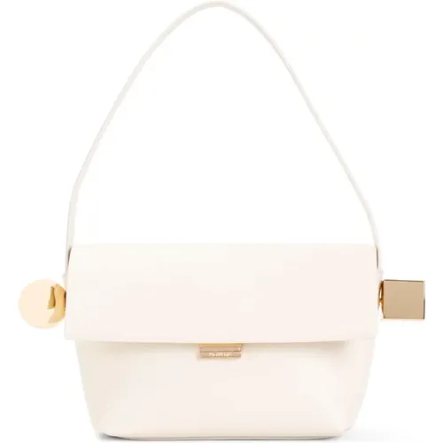 Ivory Round Square Ohrringe - Jacquemus - Modalova