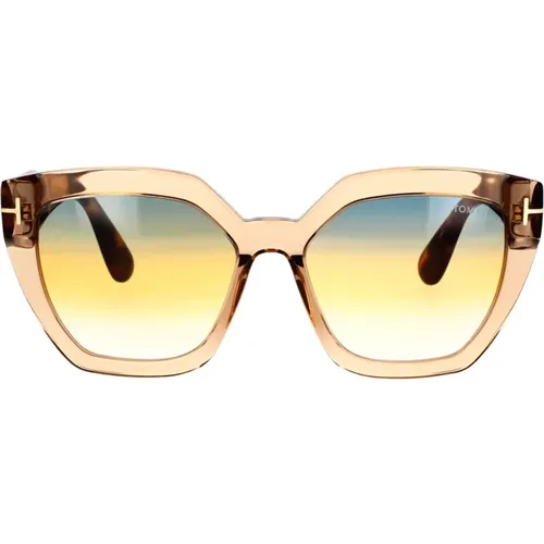 Klassische quadratische Sonnenbrille - Tom Ford - Modalova