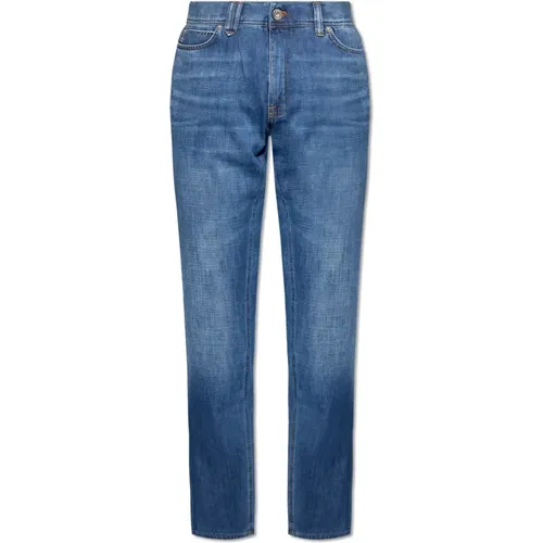 Jeans mit geradem Bein , Herren, Größe: W33 - Brioni - Modalova