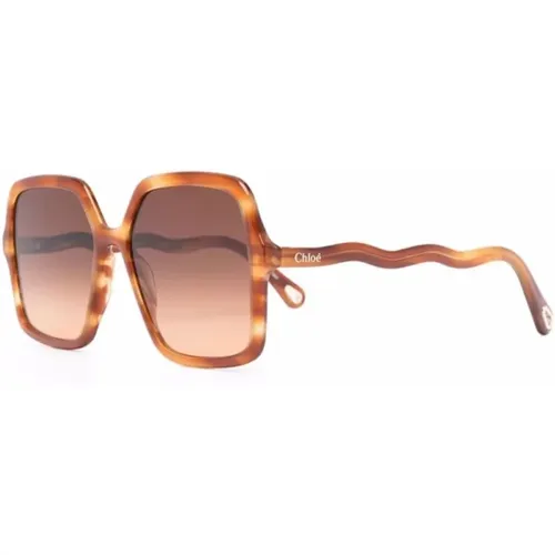 Ch0086S 002 Sunglasses , female, Sizes: 58 MM - Chloé - Modalova