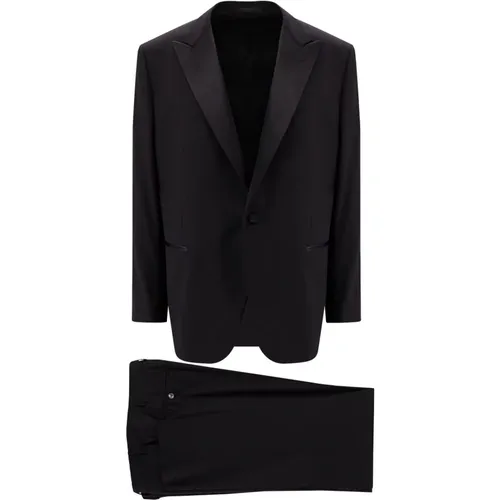 Men`s Clothing Suit Ss23 , male, Sizes: 5XL - Corneliani - Modalova