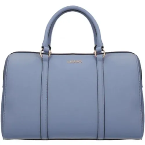 Blaue Handtasche Stilvoll Praktisch Modern , Damen, Größe: ONE Size - Liu Jo - Modalova