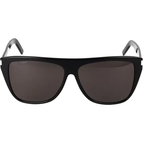 SL 1 Slim Sonnenbrille , unisex, Größe: 59 MM - Saint Laurent - Modalova