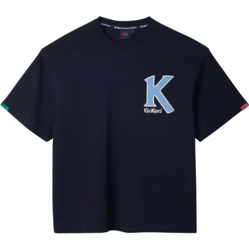 Big K T-shirt Lifestyle Baumwolle , Herren, Größe: S - Kickers - Modalova
