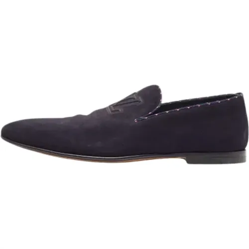 Pre-owned Suede flats , male, Sizes: 6 1/2 UK - Louis Vuitton Vintage - Modalova