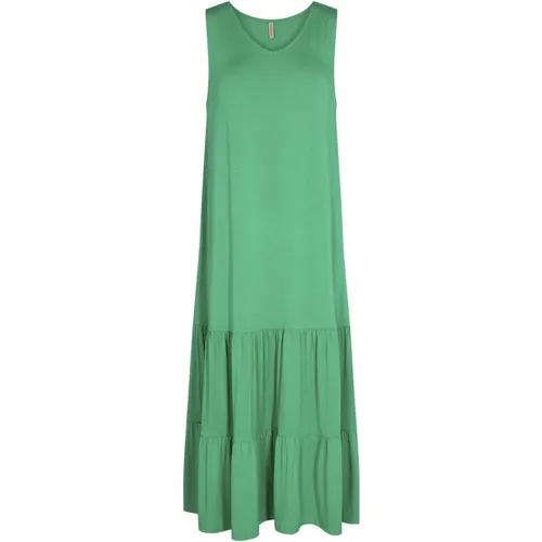 Maxi Kleid , Damen, Größe: S - Soyaconcept - Modalova