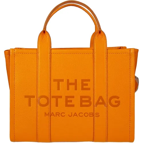 Leder Shopper Tasche,Tasche mit Logo-Print - Marc Jacobs - Modalova
