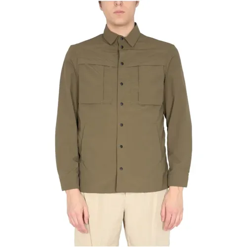 Classic Collar Shirt Jacket , male, Sizes: XL, L - PT Torino - Modalova