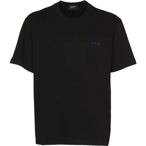 Schwarzes T-Shirt und Polo Box VPC , Herren, Größe: XS - A.P.C. - Modalova