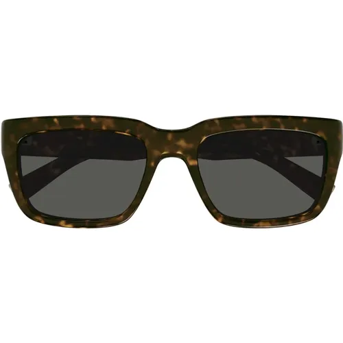 Vintage Inspired Unisex Sunglasses SL 615 002 , female, Sizes: 55 MM - Saint Laurent - Modalova