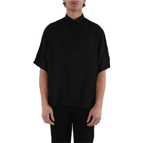 Oversized Shirt , male, Sizes: L - Armani Exchange - Modalova