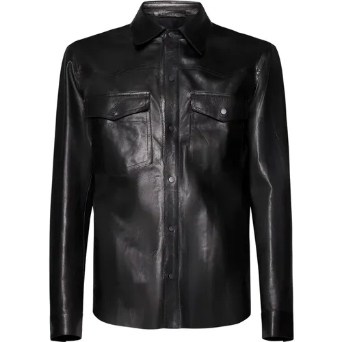 Leather Jackets for Men , male, Sizes: M, L, XL - Salvatore Santoro - Modalova