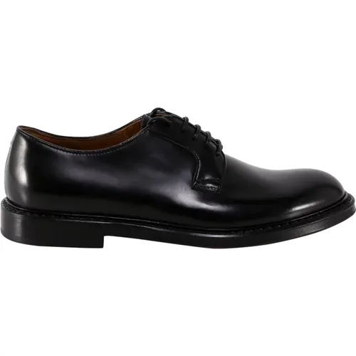 Italienische Leder Business Schuhe , Herren, Größe: 42 1/2 EU - Doucal's - Modalova