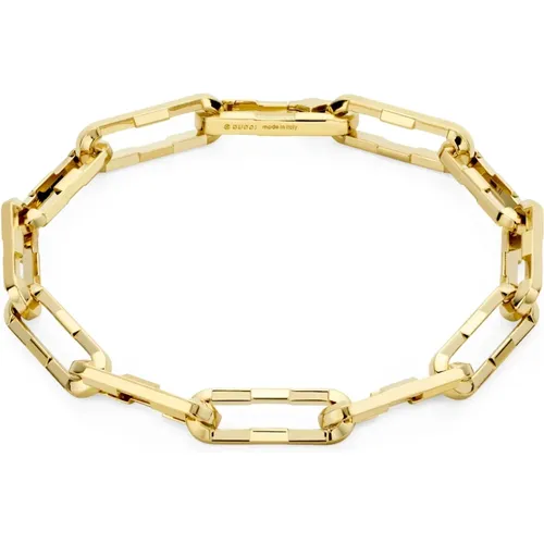 Yba744753001 - 18kt Gold - Link to Love Bracelet , female, Sizes: ONE SIZE - Gucci - Modalova