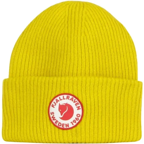 Vintage Logo Wool Beanie Hat , female, Sizes: ONE SIZE - Fjällräven - Modalova