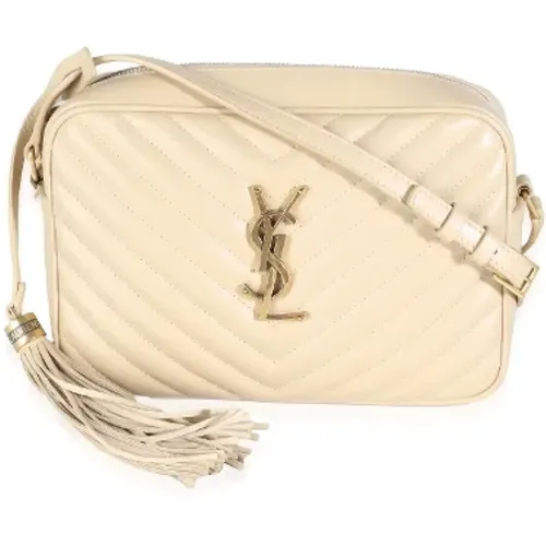 Pre-owned Leather crossbody-bags , female, Sizes: ONE SIZE - Yves Saint Laurent Vintage - Modalova