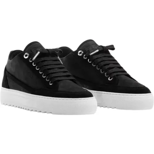 Tia Mescolare Schwarze Sneakers , Herren, Größe: 42 EU - Mason Garments - Modalova