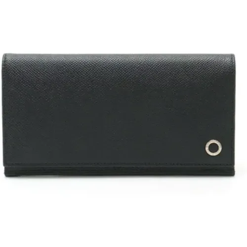 Pre-owned Leather wallets , female, Sizes: ONE SIZE - Bvlgari Vintage - Modalova