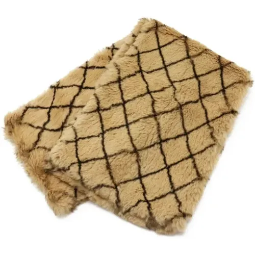 Pre-owned Faux Fur scarves , female, Sizes: ONE SIZE - Chanel Vintage - Modalova