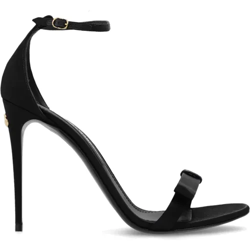 ‘Keira’ heeled sandals , female, Sizes: 3 UK, 7 UK, 5 1/2 UK, 3 1/2 UK, 6 UK, 4 1/2 UK - Dolce & Gabbana - Modalova