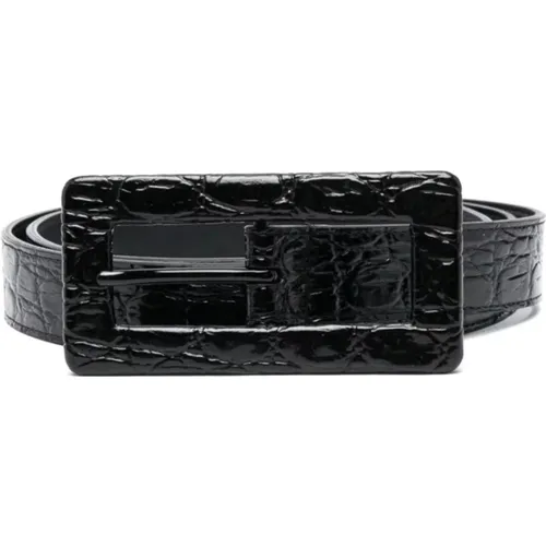 Fashionable Leather Belt for Men - Saint Laurent - Modalova