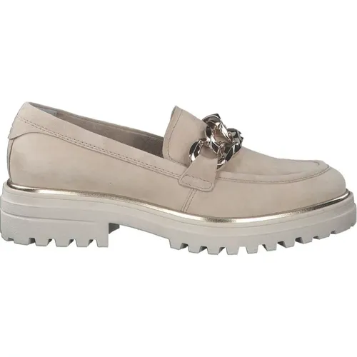 Leather Loafers , female, Sizes: 4 UK, 5 UK, 6 UK - tamaris - Modalova