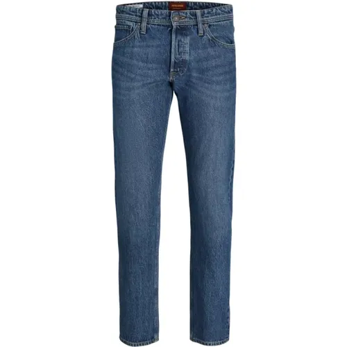 Klassische Slim Fit Jeans , Herren, Größe: W34 - jack & jones - Modalova