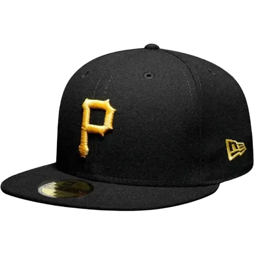 Schwarzer Pittsburgh Pirates Logo Hut , unisex, Größe: ONE Size - new era - Modalova