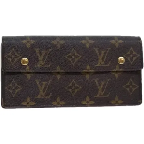 Pre-owned Canvas wallets , female, Sizes: ONE SIZE - Louis Vuitton Vintage - Modalova