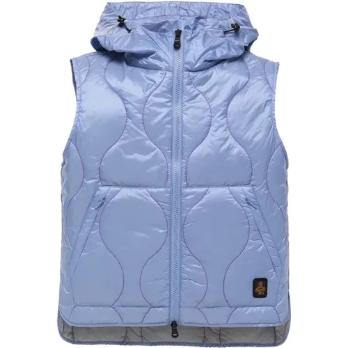 Summer Technical Fabric Hooded Vest , female, Sizes: M - RefrigiWear - Modalova